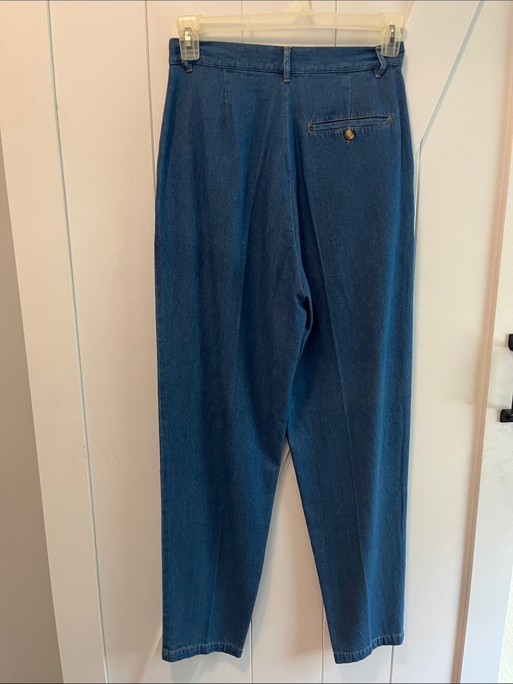 Forenza Tailored High-Waist Pleated Jeans - Blue - Picture 3 of 3